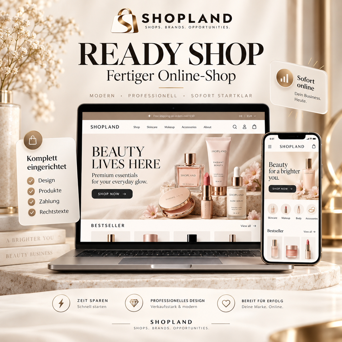 Fertiger Online Shop